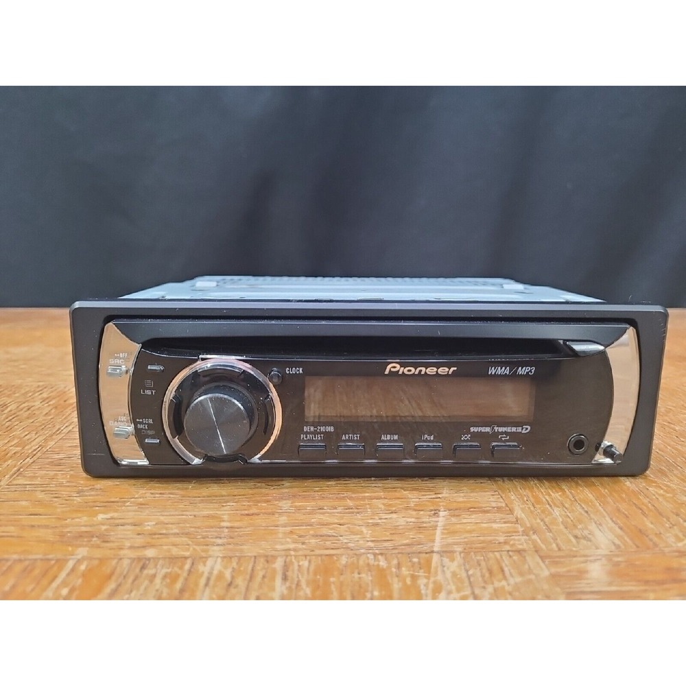 Pioneer DEH-2100IB‎ Car CD Receiver w/ MP3/WMA Playback - TESTED w/ Harness